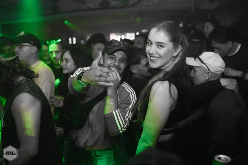 A huge smile in the middle of the crowd. Kaufmann at Electric Circus, Oct 2026